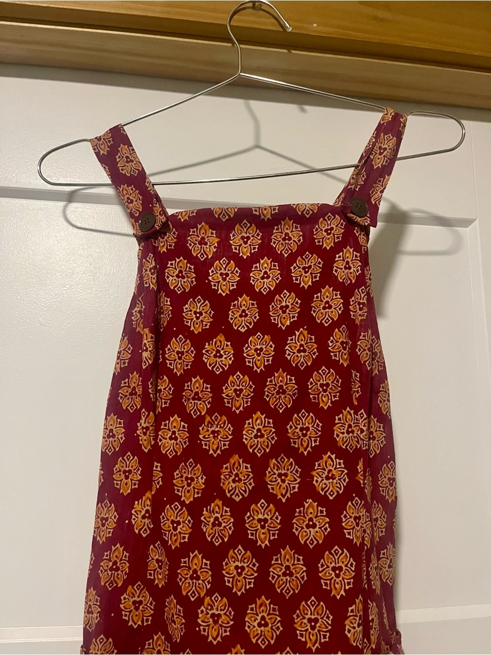 India imports of Rhode Island inc 100% cotton women’s maxi dress vintage